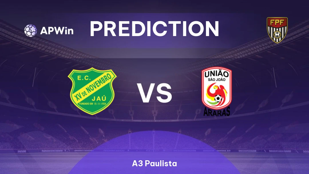 XV de Jaú vs União São João Thumbnail