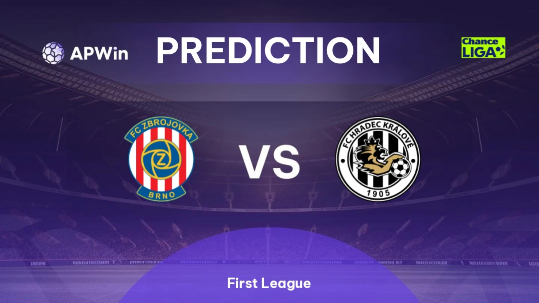 Zbrojovka Brno vs Hradec Králové | Prediction | First League | 02/09