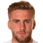 Luke Shaw foto de rosto
