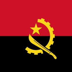 Angola country flag