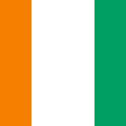 Ivory Coast country flag