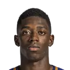 Ousmane Dembélé foto de rosto