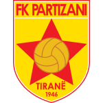  Partizani Tirana logo de equipe 