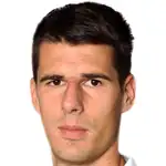 Nemanja Mitrovičdisparo a la cabeza